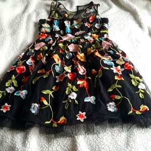 New York and Company embroidery dress.